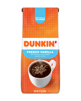 Dunkin' French Vanilla Ground Coffee